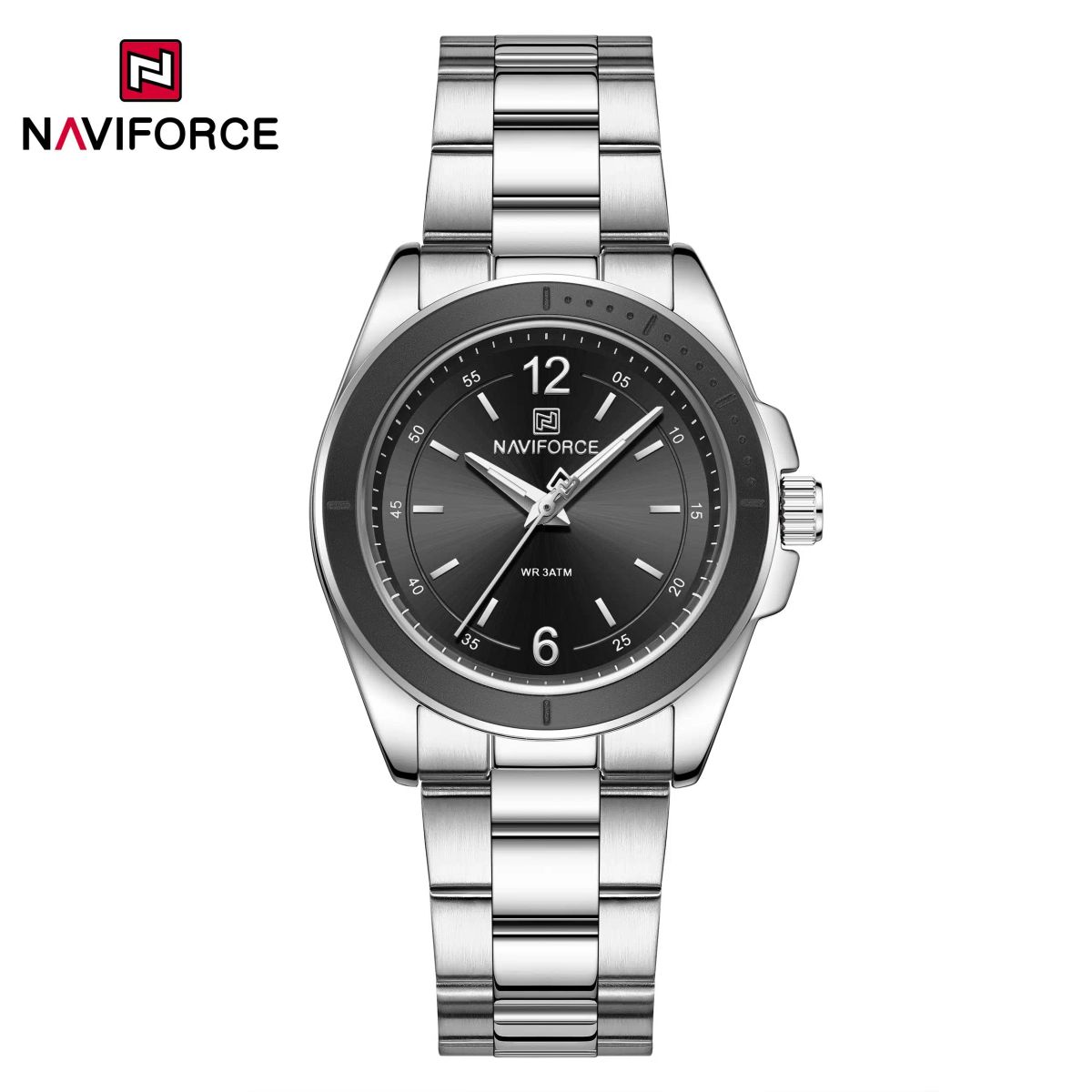 Reloj Naviforce Dial Pixie Silver Black - NF 5062